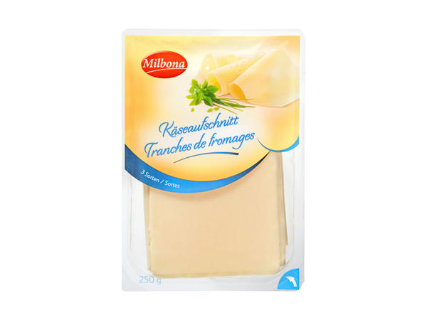 Tranches de fromages