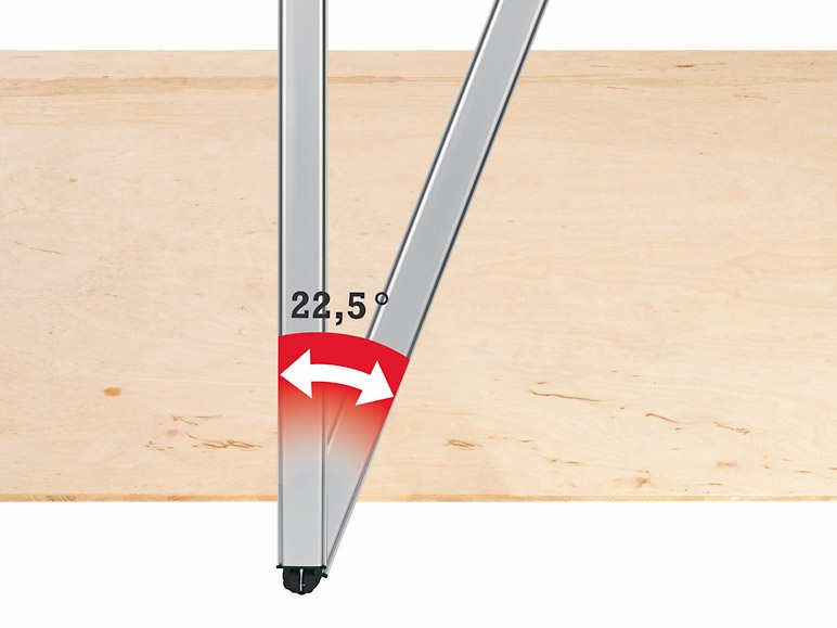 Clamping & Sawing Guide Rail, 1m