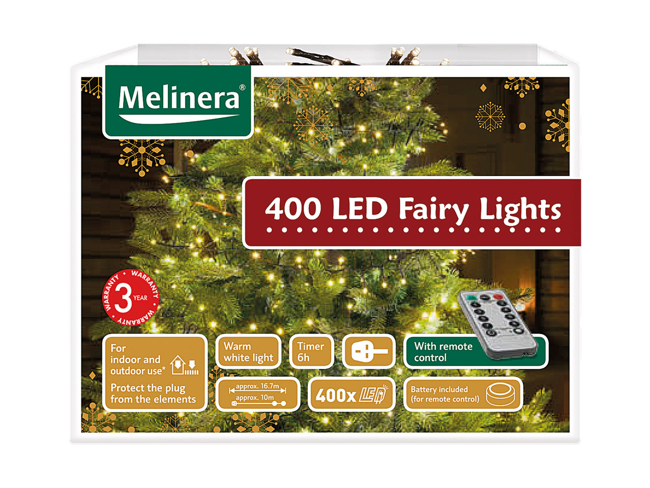 Melinera 400 LED Fairy Lights1