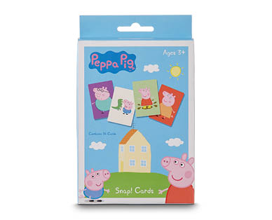 Peppa Pig or Ben and Holly's Card Sets