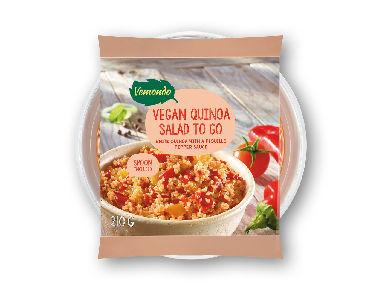 Vegetariske Quinoafærdigret