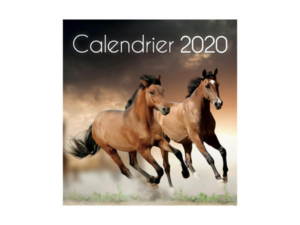 Calendrier chevalet 2020