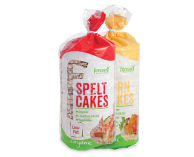 Gluten Free Organic Spelt/Corn Cakes