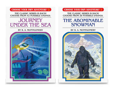 Choose Your Own Adventure Books