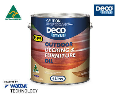 Outdoor Decking and Furniture Oil 4L