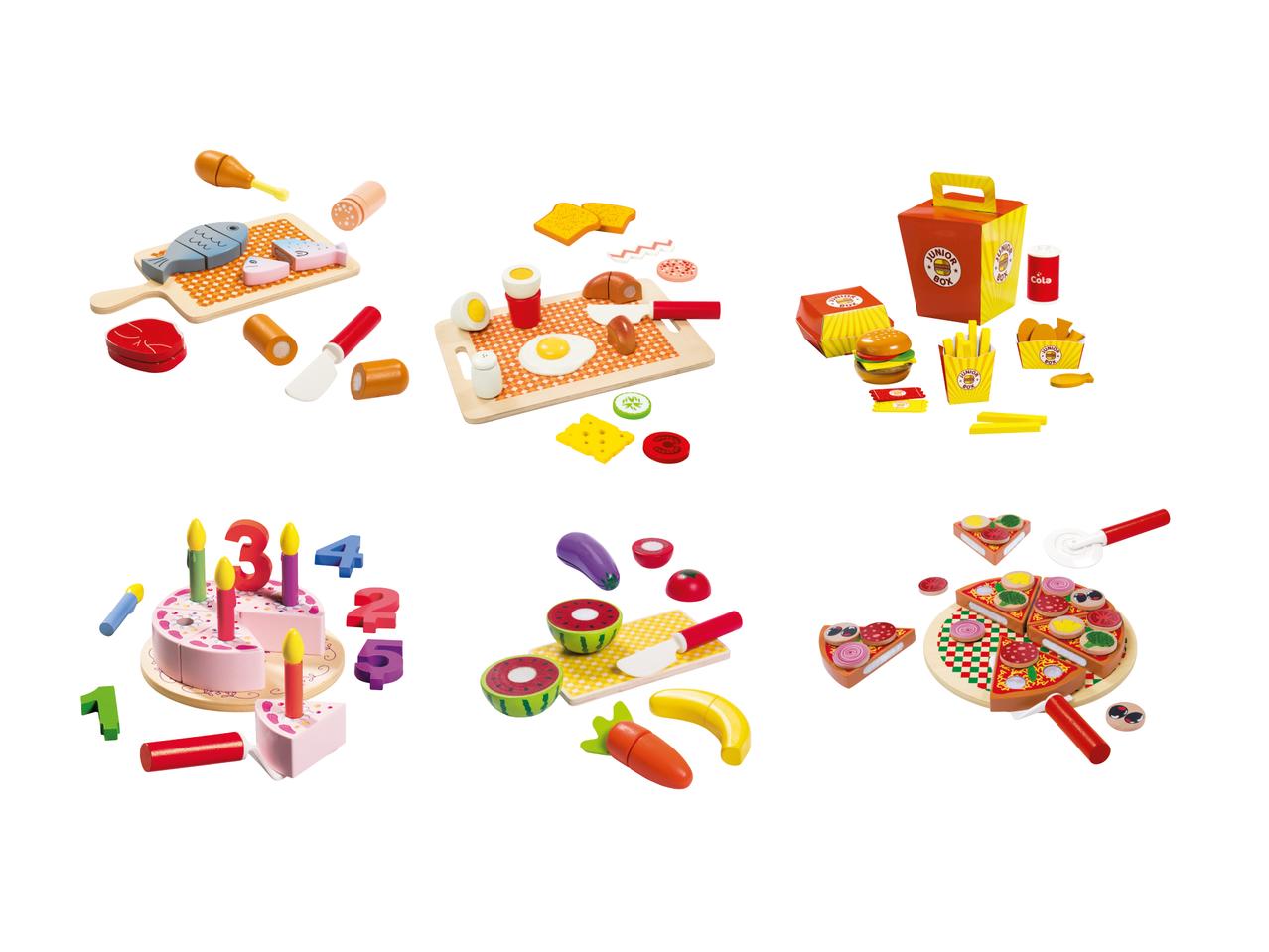 lidl wooden play food