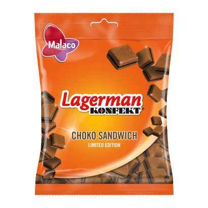 LAGERMAN 
Konfekt choko sandwich