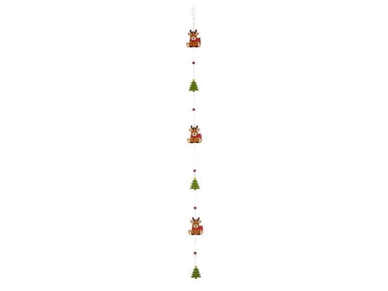 Weihnachtsbaum-Filzanhänger