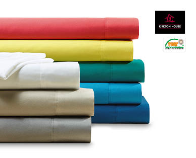 300 Thread Count Cotton Fitted Sheet Set - King Size