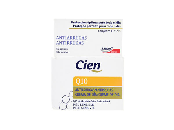 Cien(R) Creme Anti-Rugas Q10 Dia/ Noite