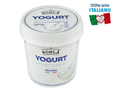 BONLÀ 
 Yogurt intero bianco