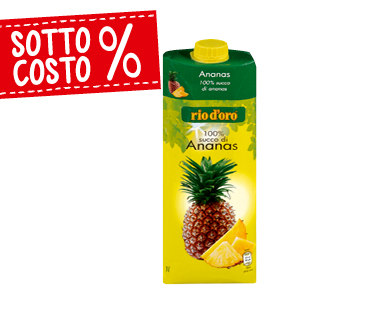 RIO D'ORO Succo di ananas 100%