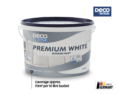 Premium White Interior Paint 10L