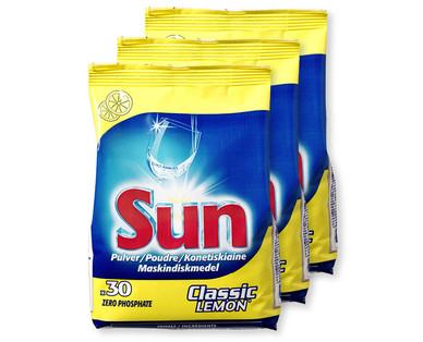 Produit pour lavevaisselle en poudre SUN