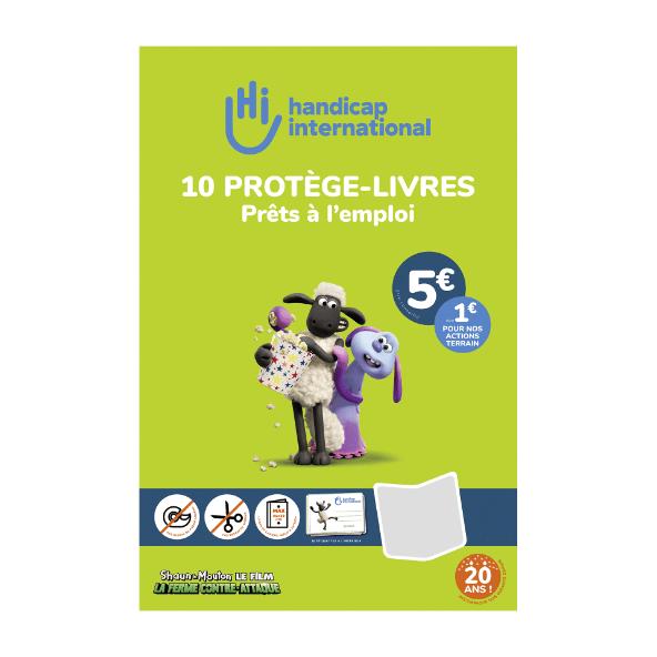 Protège-livre Handicap International(R)