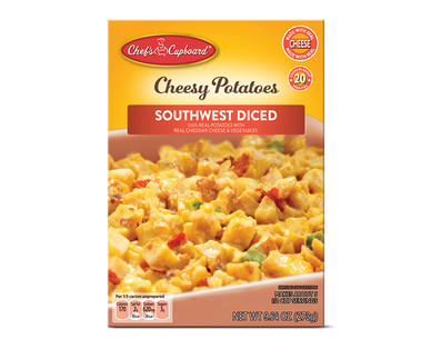 Chef's Cupboard Southwest Diced or Cheesy Hashbrown Potatoes