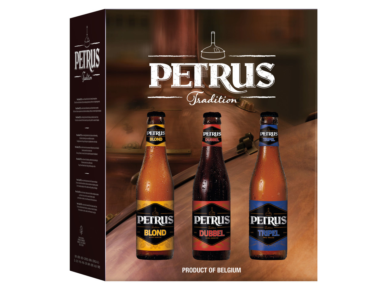 PETRUS Geschenkset „Petrus Belgische Bierspezialitäten"