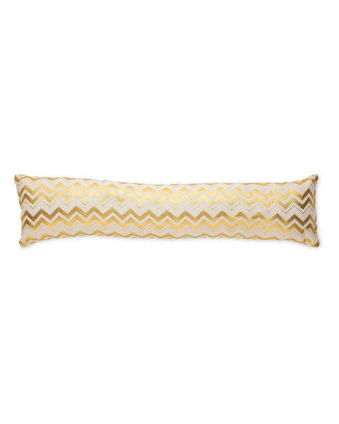 Chevron Guilded Draught Excluder