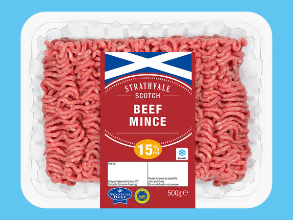 Beef Mince, 15% fat