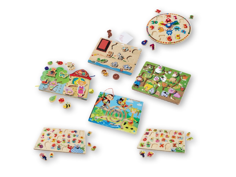 PLAYTIVE JUNIOR(R) Assorted Wooden Puzzle