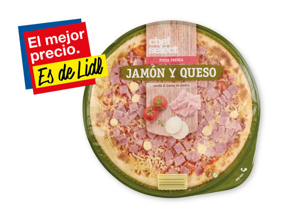 'Chef Select(R)' Pizza de jamón y queso