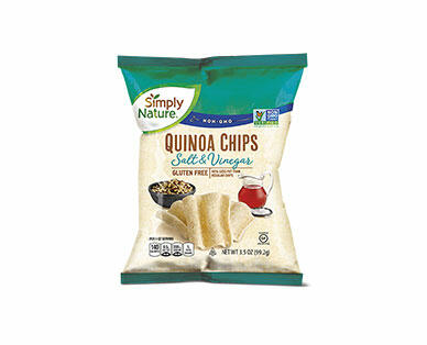 Simply Nature Quinoa Chips Assorted flavors