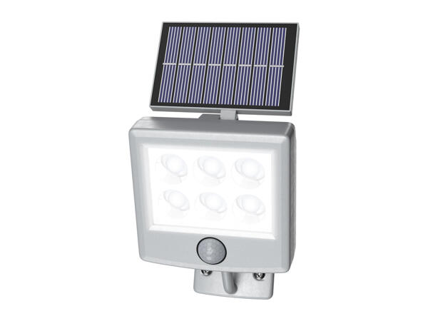 Faro LED ad energia solare con sensore di movimento