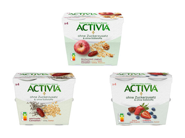 Danone Activia Joghurt ohne Zuckerzusatz​