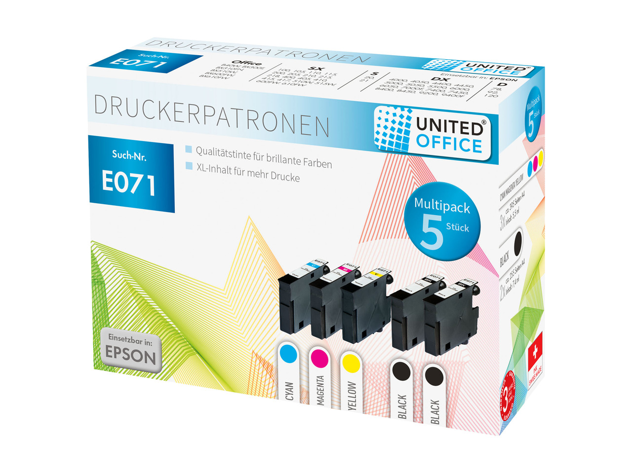Multipack Cartridges for Epson Printers