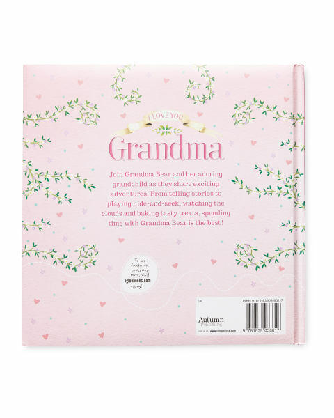 I Love You Grandma Padded Story Book