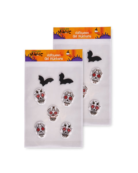 Day of the Dead Gel Stickers 2-Pack