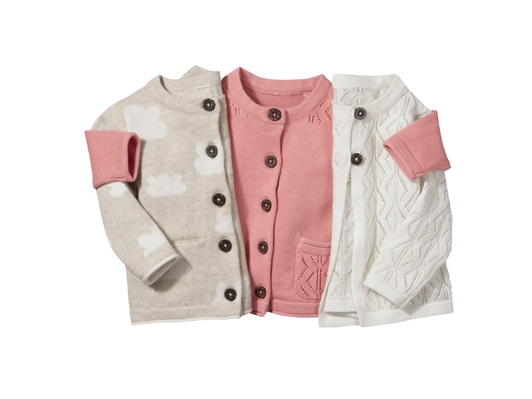 Jachetă tricotată, fete / băieți, 0-2 ani