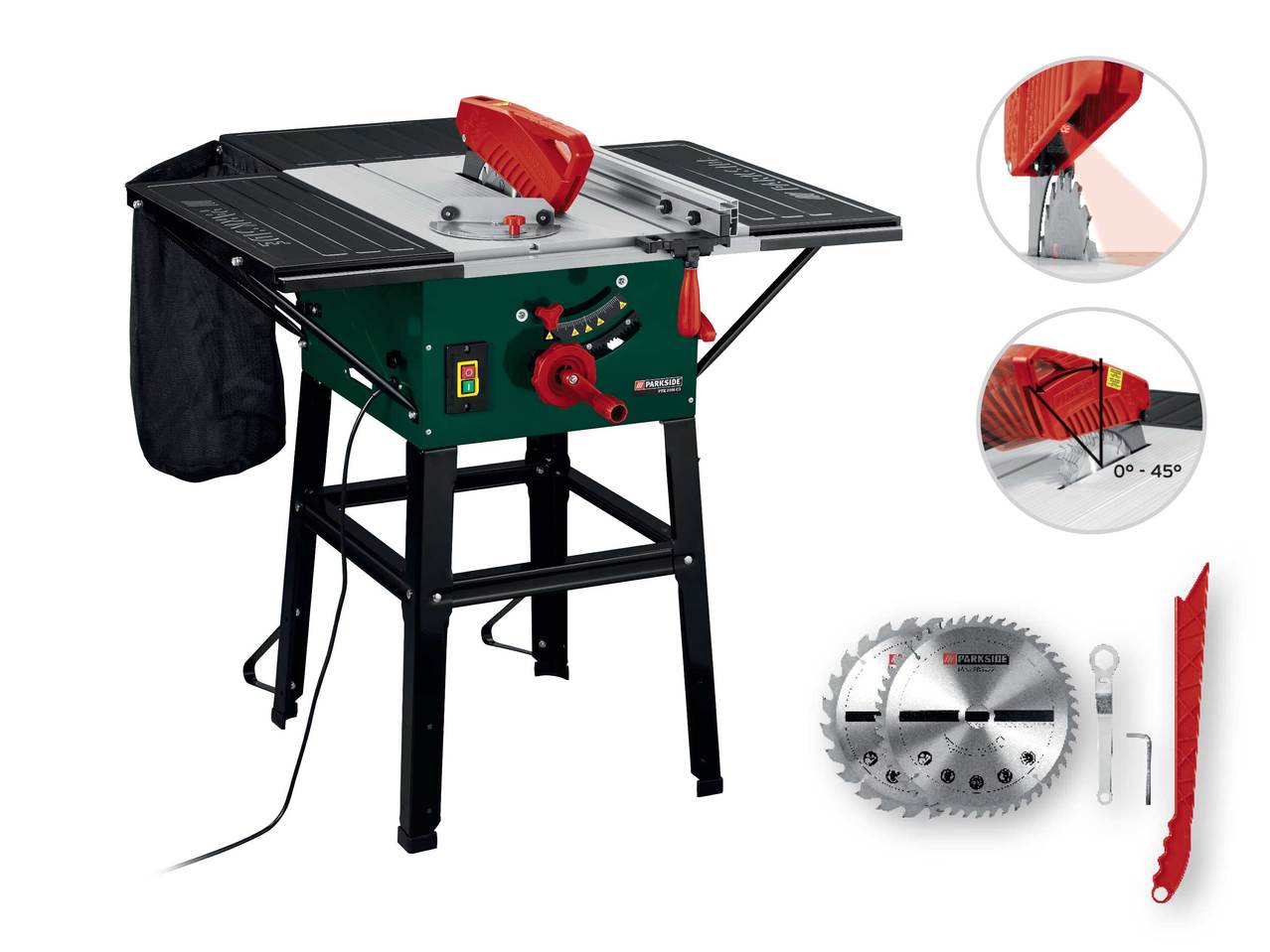 PARKSIDE 2,000W Table Saw