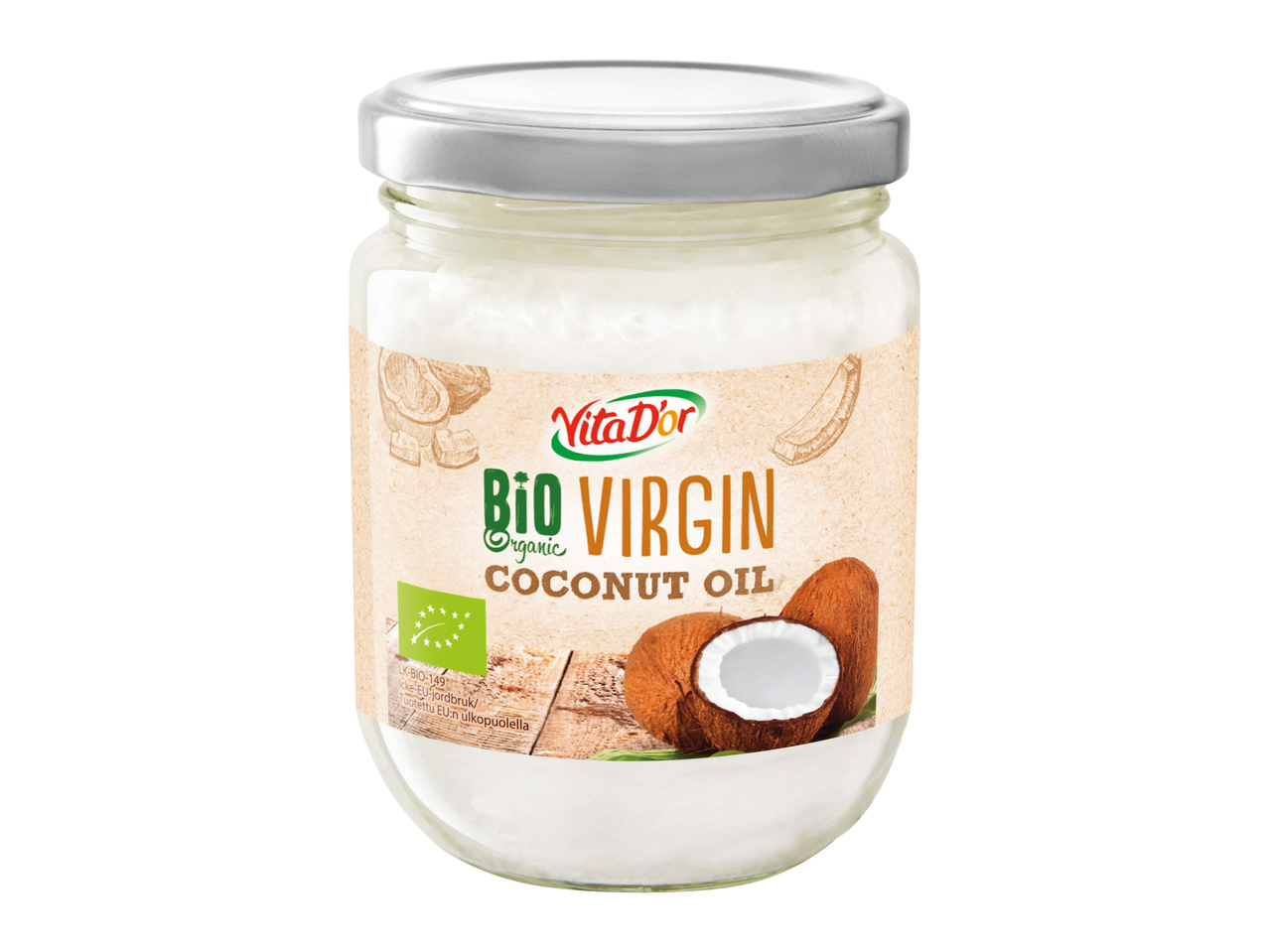 Olio di cocco vergine bio