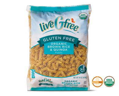liveGfree Gluten Free Organic Brown Rice & Quinoa Pasta