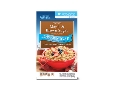 Millville Low Sugar Instant Oatmeal