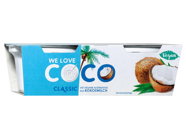 WE LOVE COCO Vegane Kokosjoghurts