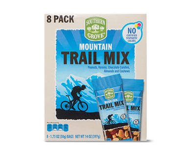 Southern Grove 8 Pack Trail Mixes Mountain or Indulgent