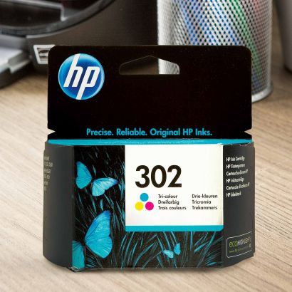 HP(R) 302-Tintenpatrone Farbe