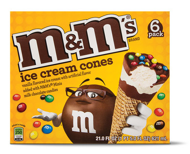 M&M Ice Cream Cones