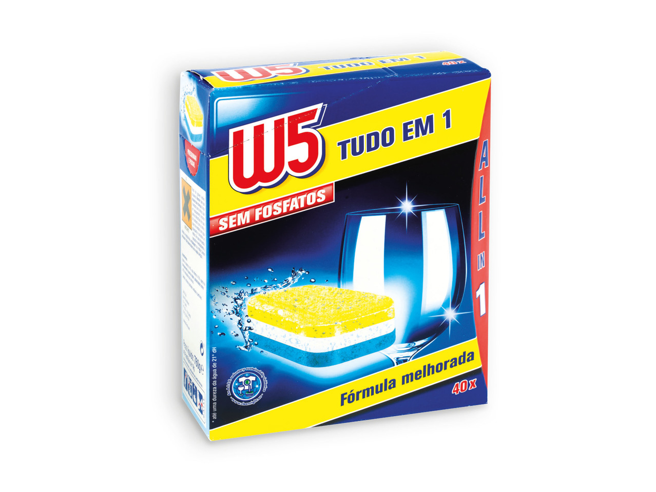 W5(R) Pastilhas para Máquina All in One