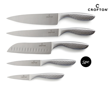 5PC KNIFE SET WITH BLOCK