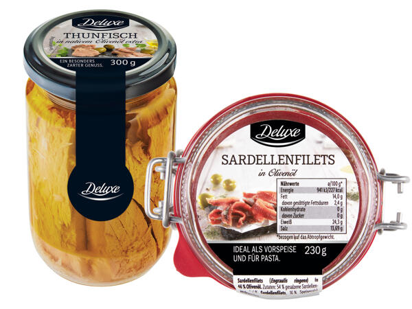 Sardellenfilets/Thunfisch
