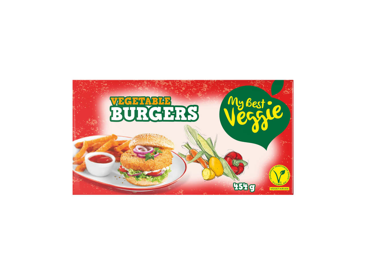 MY BEST VEGGIE Vegetarburger