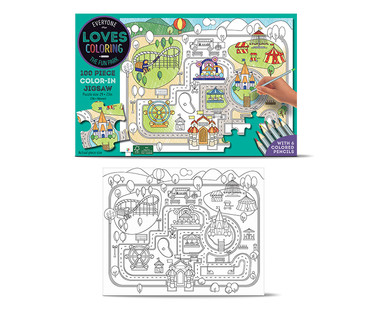 Coloring Jigsaw Puzzle