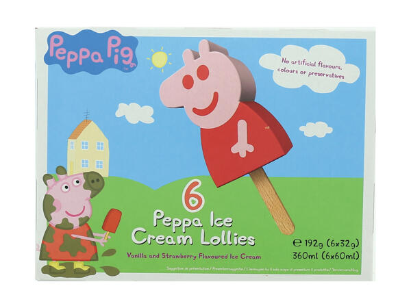 Glaces Peppa Pig