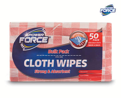 Cloth Wipes Bulk Pack 50pk