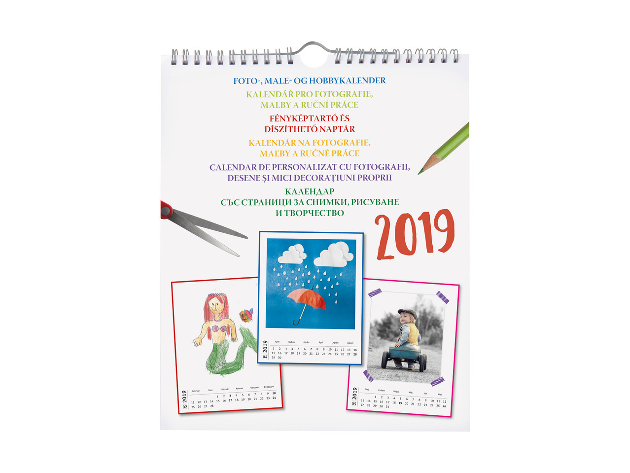 Kreativní kalendář 2019