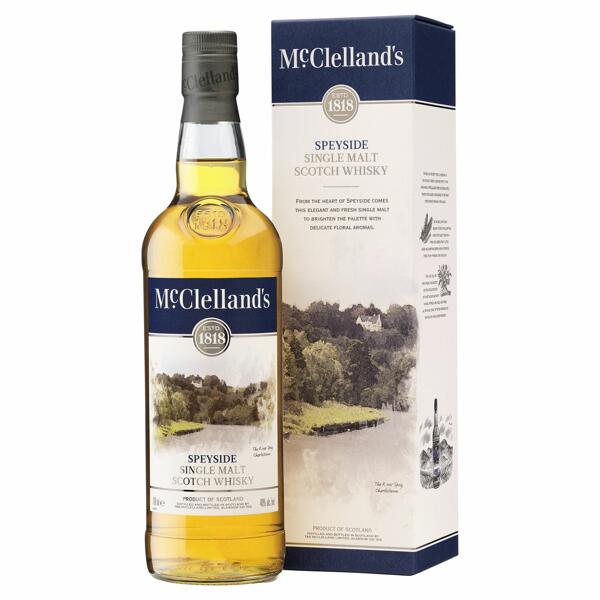 McClelland‘s Single Malt Scotch Whisky 0,7 l*