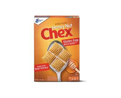 General Mills Honey Nut, Wheat or Peanut Butter Chex Cereal